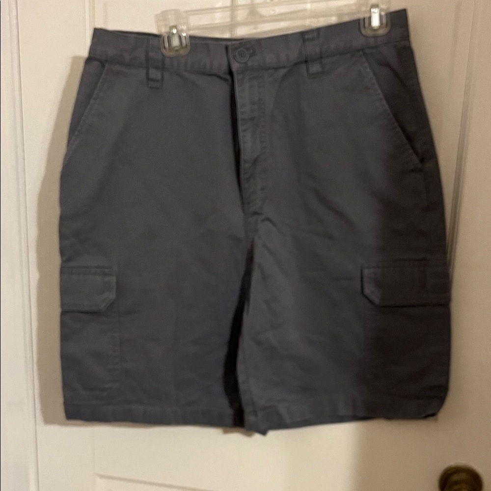 Chaps Charcoal Cargo Shorts